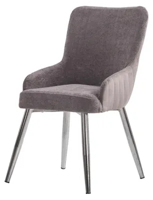 Obrázek produktu pro Sada 6x křesel designové židle kovové látkové čalounění židle textilní jídelna