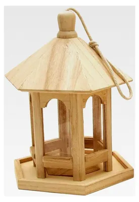 Produktbild von Vogel-Futterhaus, sechseckiges Futterhaus