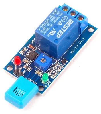 Produktbild von 5V HR202 Feuchtigkeit Humidy Luftfeuchte Sensor Modul Board mit Relais Relay