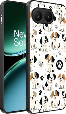 Produktbild von Smartphonica Telefon Fall geeignet für OnePlus Nord 4 mit Hund drucken - TPU zurück Abdeckung Fall Hund Design