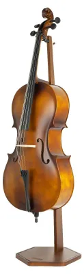 Obrázok produktu pre Elzusha – Drevený stojan na violoncello s držiakom na смычок