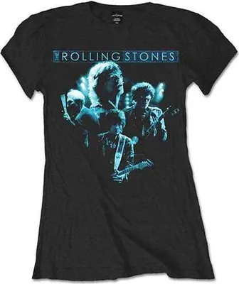 Produktbild von The Rolling Stones - T-Shirt für Damen RO147 (L) (Schwarz)