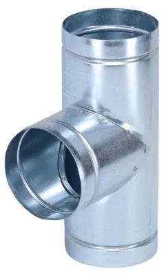 Produktbild von Lüftungsrohr T-Stück 90° Ø 80 mm