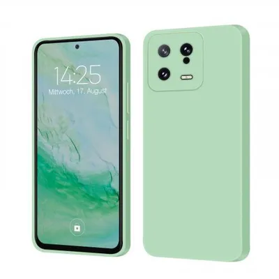 Produktbild von Liquid Silikon Hülle für Xiaomi 12 Serie - Farbe: Türkis - Modellkompatibilität: Für Xiaomi 13 5G