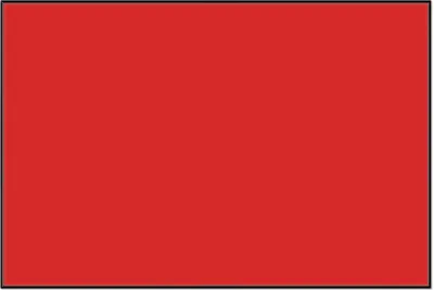Produktbild von Wallario Wandbild Rot, Größe: 61 x 91,50 cm, Poster mit schwarzem Aluminiumrahmen