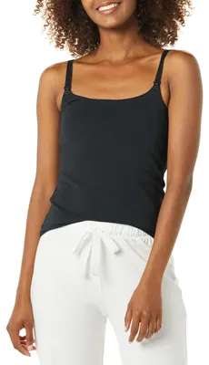 Produktbild von Amazon Essentials Damen Umstands-Camisole Stillfreundlich, 2er-Pack, Schwarz, Small