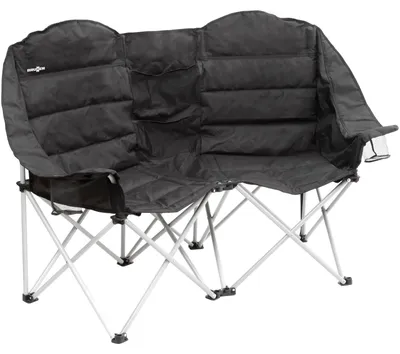 Produktbild von Brunner 0404047N.C03, 120 kg, Campingstuhl, 7 Bein(e), 8,3 kg, Polyester, Schwarz