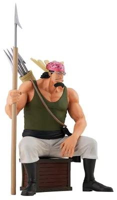 Produktbild von One Piece Roger Pirates Crocus Ichibansho figure 14cm