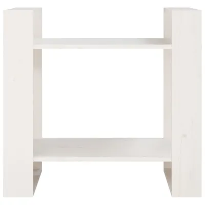 Produktbild von "2026 Aktion"Bücherregal/Raumteiler - CLORIS - Standregal - Robust und langlebig - Weiß 60x35x57 cm Massivholz Kiefer - DEMöbel6208096
