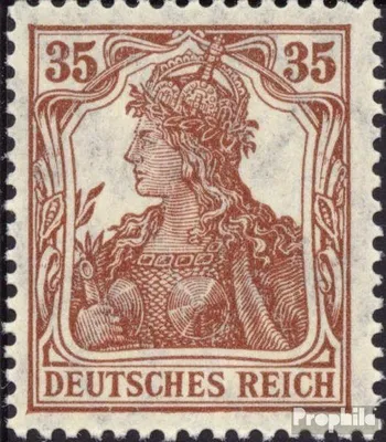 Produktbild von Briefmarken Deutsches Reich 1918 Mi 103 postfrisch Germania
