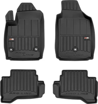 Produktbild von FROGUM Gummimatten Autofussmatten für Fiat 500e I 2015-2020