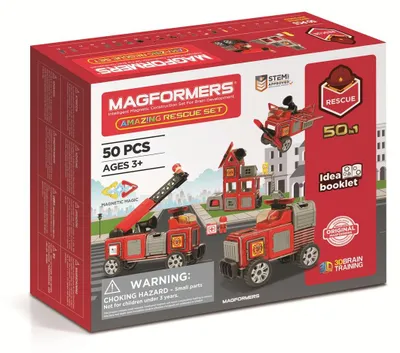 Produktbild von Magformers Amazing Rescue Set 50 Teile