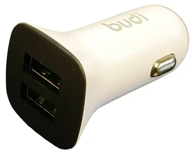 Produktbild von Autoladegerät für iPhone Dual Port 2,4 A 12 W mit Kabel