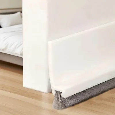 Immagine prodotto di Guarnizione per porte con spazzola, autoadesiva, 90 cm, per porte