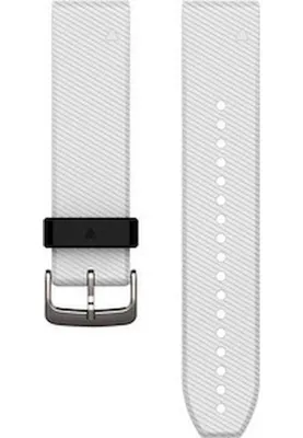 Produktbild von Garmin QuickFit 22, Band, Approach S60, fēnix 5, Forerunner 935, quatix 5, quatix 5 Sapphire, Silikon, Silber, 22 mm