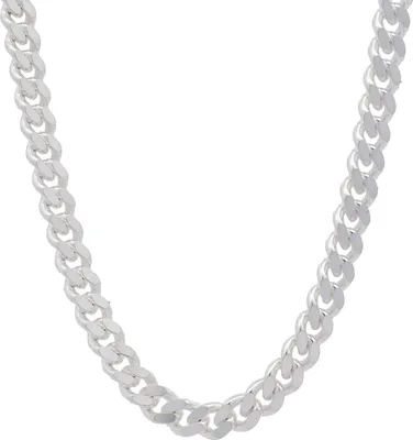 Produktbild von Silberkette Panzerkette Länge 55cm - Breite 3,3mm - 925 Silber