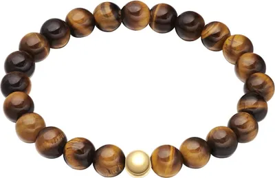 Produktbild von True Rebels Armband Edelstahl Tigerauge 50060182