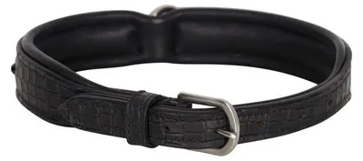 Image de Collier Florida S noir croco