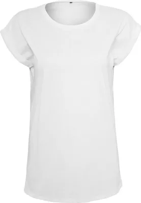 Produktbild von Build Your Brand Kurzarm-T-Shirt für Frauen Avisi weiß L
