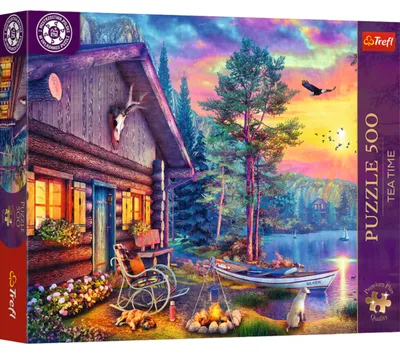 Produktbild von Puzzle Trefl 500 Teile Hafen Premium Plus Qualität