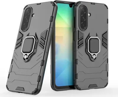 Produktbild von Hülle für Samsung Galaxy A26 5G Handyhülle Outdoor Schutzhülle Back Cover Bumper in Schwarz