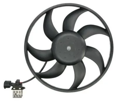 Produktbild von THERMOTEC D8X034TT Lüfter Motorkühlung Kühlerlüfter für OPEL Corsa C Schrägheck (X01) Wasserkühler Ø385mm