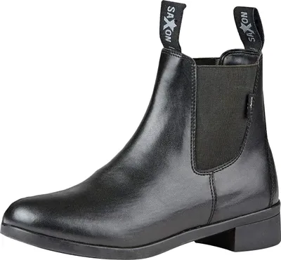 Obrázek produktu pro Saxon Kids Syntovia Jodhpur Boots WB550 (34 EU) (Black)