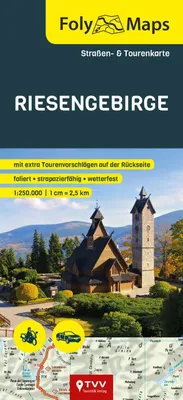 Produktbild von FolyMaps Riesengebirge 1:250 000