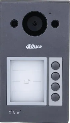 Obrázok produktu pre Dahua Technology VTO3312Q-P, H.264, H.265, 2 MP, 720p, 1080p, CMOS, 25,4 / 2,8 mm (1 / 2.8"), 30 fps