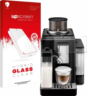 Produktbild von upscreen Schutzglas für DeLonghi Rivelia Schutzfolie Panzer Folie Glas Display Schutz klar