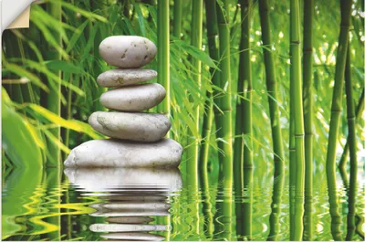 Produktbild von ARTland Wandbild, selbstklebend Balance Größe: 40x30 cm