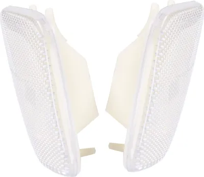 Image de 2 boîtiers de feux avant de voiture, pièces de rechange blanches pour Jeep Wrangler 1997-2006