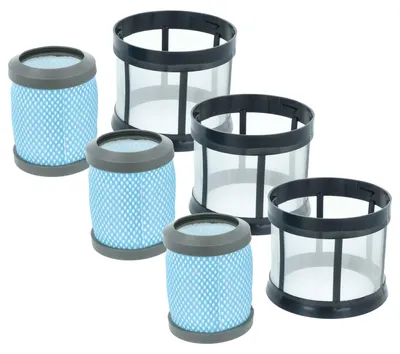 Produktbild von vhbw 3x Vormotor-Filter, 3x Nachmotor-Filter kompatibel mit Hoover BH52210 Staubsauger