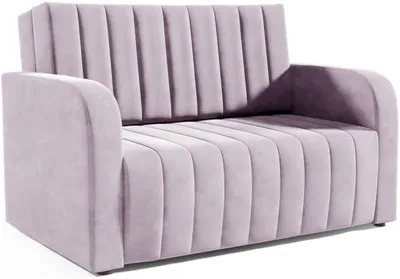 Zdjęcie produktu dla LIKMA Sofa 3 osobowa Otto Brudny Róż 155 cm z Funkcją Spania, Pojemnikiem na Pościel, Sofa w Tkaninie Jasmine 61