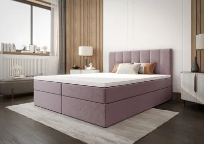 Produktbild von B&B Home Boxspringbett AdelleIII 140x200 cm – mit Bettkasten