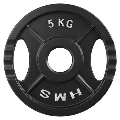 Obrázek produktu pro Olympijský kotouč, černý, 5 kg, HMS TOD05