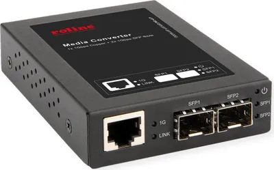Produktbild von ROLINE Gigabit Konverter, RJ-45 - Mini-GBIC