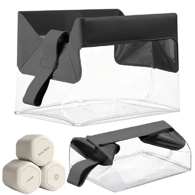 Productafbeelding van Transparante Make-uptas met Magnetische Sluiting
