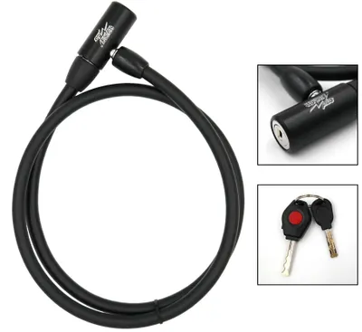 Produktbild von Security Plus Securityplus Kabelschloss K 88,120 Cm Lang schwarz