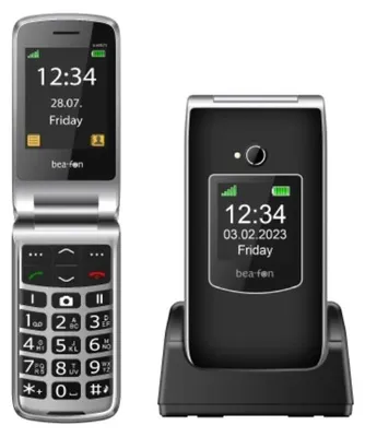 Produktbild von Beafon SL605 LTE, Klappgehäuse, Single SIM, 6,1 cm (2.4"), 1,3 MP, 1050 mAh, Schwarz