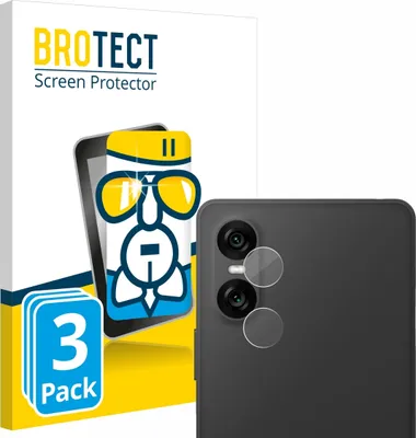 Produktbild von 3x BROTECT Schutzglas für Sony Xperia 10 VI (NUR Kameraschutz) Schutzfolie Panzer Folie Glas Display Schutz klar
