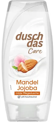 Produktbild von Duschdas Duschgel Care Mandel Jojoba milde Pflegedusche 225ml