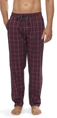 Produktbild von Moonline - Herren Webhose Freizeithose Loungewear aus 100% Baumwolle ; bordeaux , 58/60