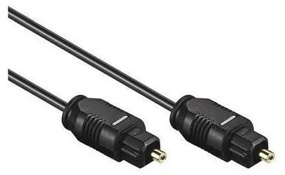 Zdjęcie produktu dla Alcasa Toslink - Toslink 0.5m M/M, Toslink, Męska, Toslink, Męska, 0,5 m, Czarny