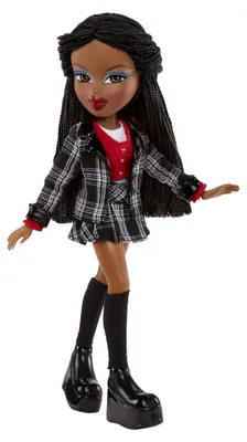 Produktbild von Bratz Clueless Dionne – Film-Modepuppe zum Sammeln mit Echter Mode und Accessoires, Schwarz