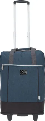 Produktbild von Punta Big Wheel Einkaufsroller Shopper Einkaufswagen Shopping Trolley Einkaufstrolley Trolly große Räder 10303-0600 Two Tone Blau + Thermo Tasche