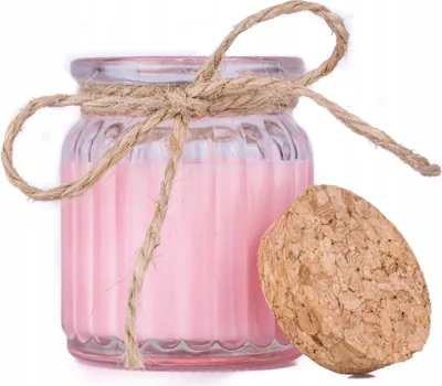 Image de Bougie parfumée à la cire de soja au parfum naturel - Plaisir du jasmin