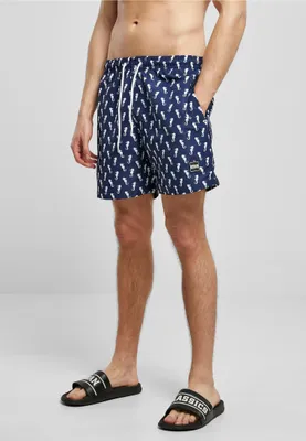 Produktbild von TB2679 - Pattern Swim Shorts navyseahorse S