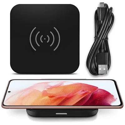 Produktbild von QI Wireless Ladestation für Samsung Galaxy S25 S24 S23 S22 Ladegerät Ladematte