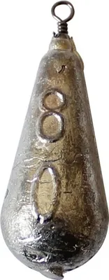 Produktbild von 5 x 80g "FILSTAR PRO" Tropfenblei Birnenblei Grundblei mit Wirbel